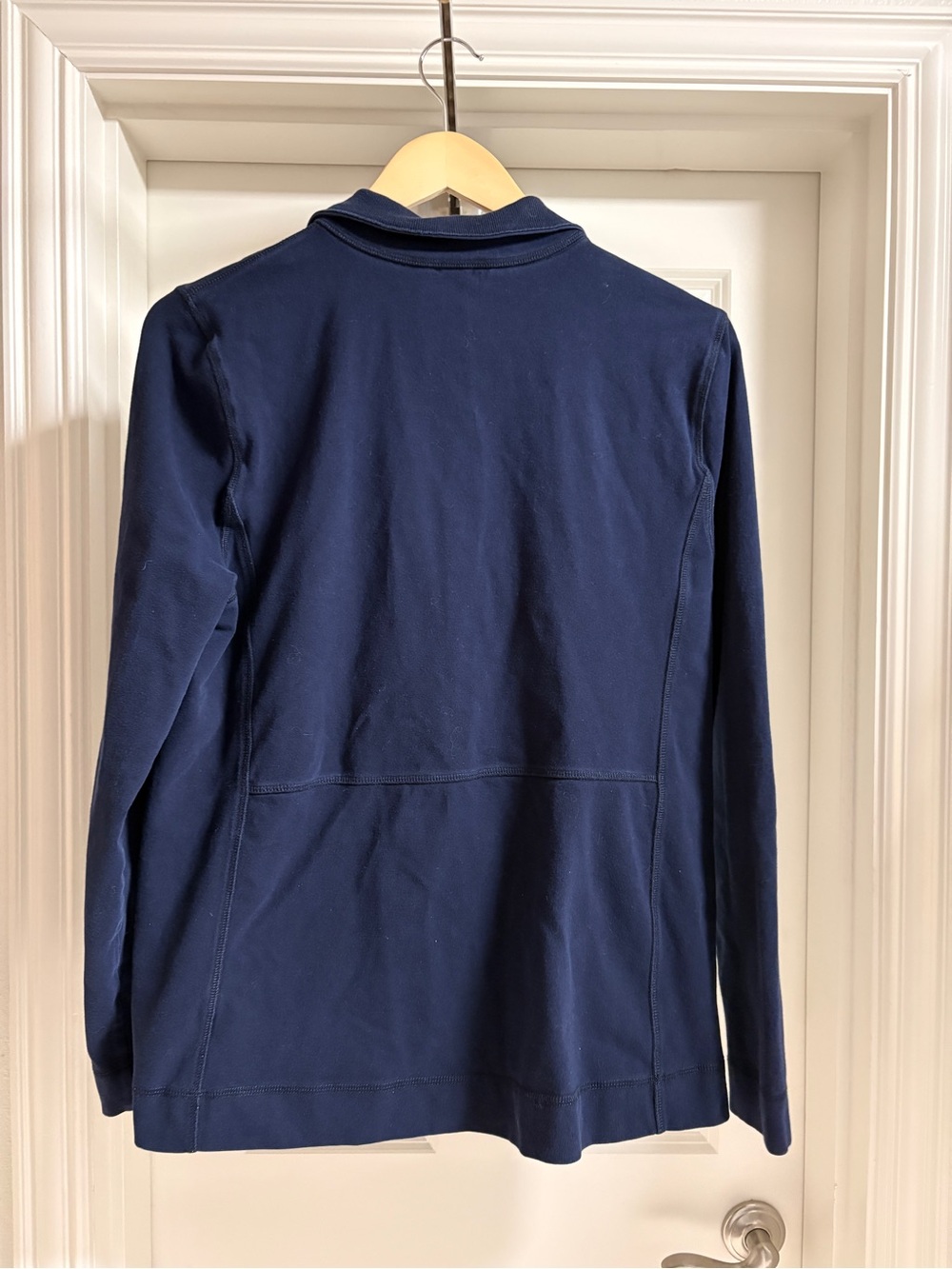 T By Talbots Full-Zip Jacket | L | Navy Blue - Picture 2 of 6